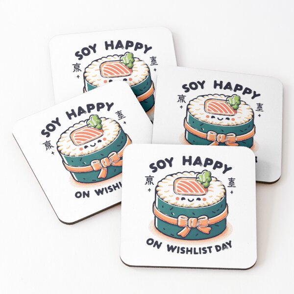 Item preview, Sushi Roll: Soy Happy on Wishlist Day designed and sold by Dungeon-Depot.