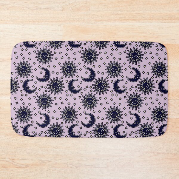 Item preview, purple sun and moon celestial print designed and sold by dottiedigitals.