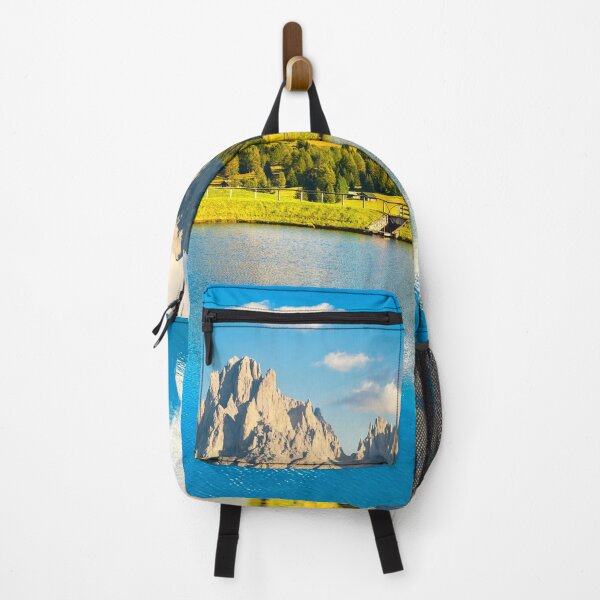 Item preview, Lake and mountains, Alpe di Siusi or Seiser Alm, Dolomites Alps, Italy. designed and sold by Stefano Orazzini.