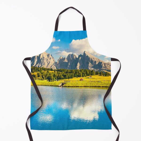Item preview, Lake and mountains, Alpe di Siusi or Seiser Alm, Dolomites Alps, Italy. designed and sold by Stefano Orazzini.