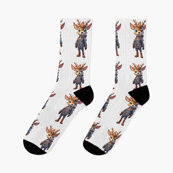 Item preview, christmas cute deer designed and sold by DigiArtFusion.