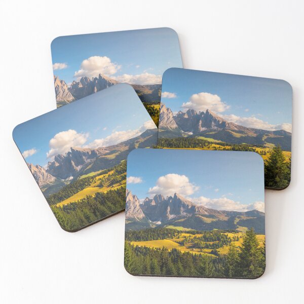 Item preview, Alpe di Siusi or Seiser Alm and Sassolungo mountain, Dolomites Alps, Italy. designed and sold by Stefano Orazzini.
