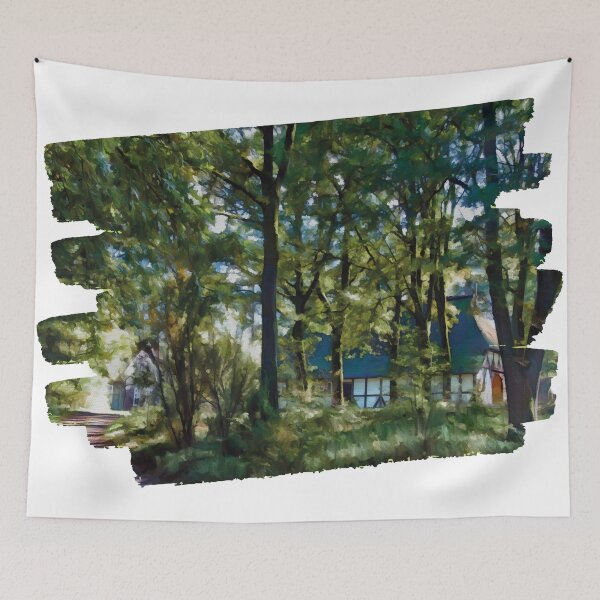 Item preview, Farm in the countryside: A secret forest paradise designed and sold by Ink-Kreativ.