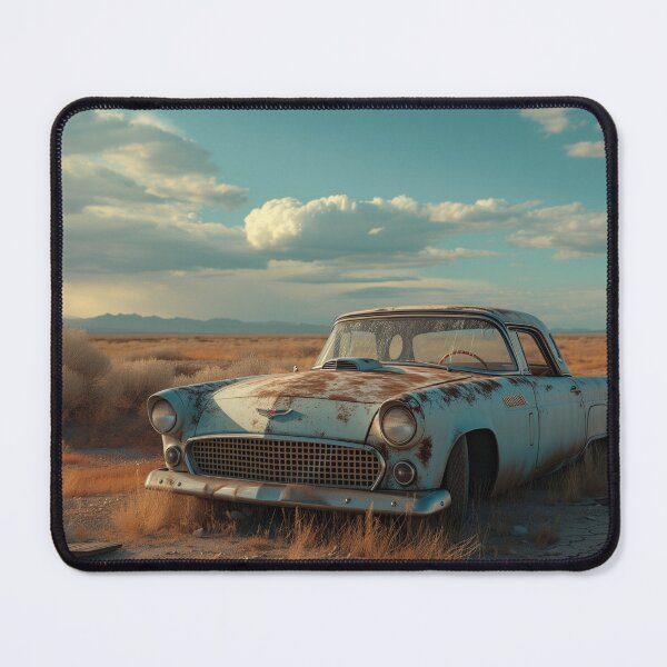 Item preview, Vintage Rustic Car Desert Landscape designed and sold by KatanaCreative.