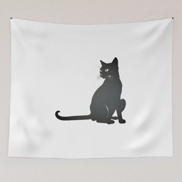 Item preview, Black Cute Cat  designed and sold by Leader Designer.