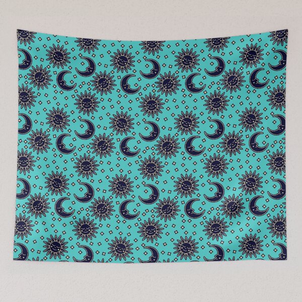 Item preview, sun and moon pattern designed and sold by dottiedigitals.