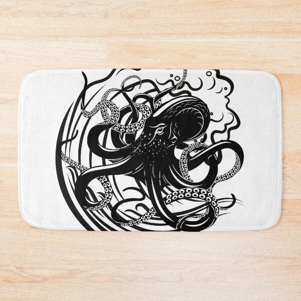 Item preview, Octopus on the Great Waves designed and sold by ColourTrials.