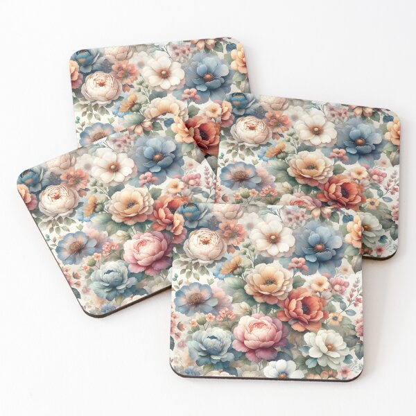 Artikelvorschau, Elegante Blumen: Eine Symphonie in Aquarell entworfen und verkauft von LikeAbleShop.