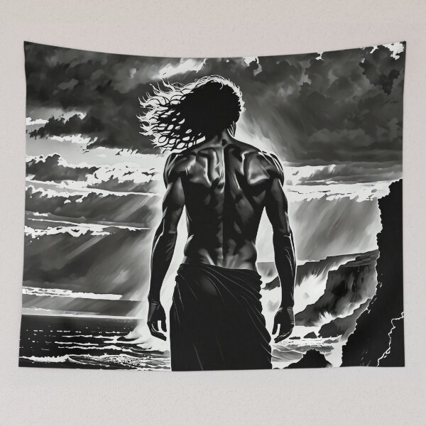 Item preview, Dramatic Human Form in Nature's Grip designed and sold by PanoramaPrints.