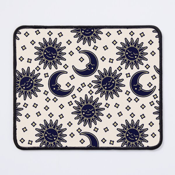Item preview, pink sun and moon pattern designed and sold by dottiedigitals.
