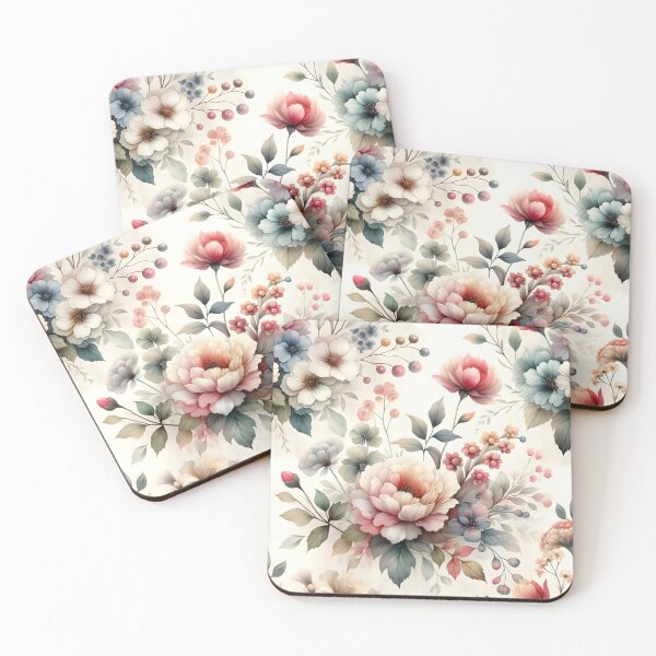 Artikelvorschau, Elegante Blumen: Eine Symphonie in Aquarell entworfen und verkauft von LikeAbleShop.
