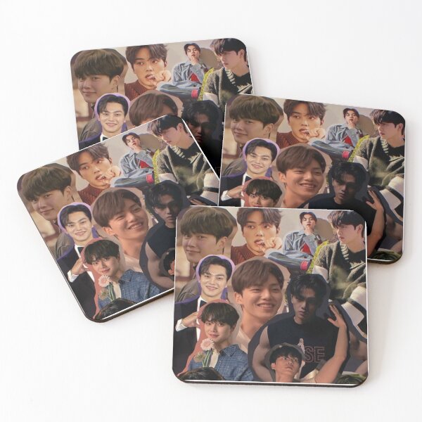 Item preview, Song Kang collage wallpaper designed and sold by tracynguyen23.