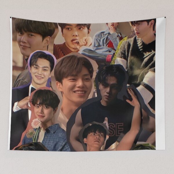Item preview, Song Kang collage wallpaper designed and sold by tracynguyen23.