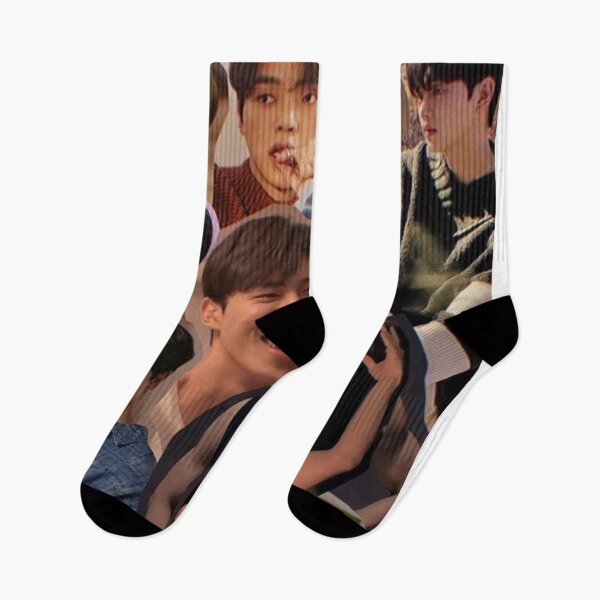Item preview, Song Kang collage wallpaper designed and sold by tracynguyen23.