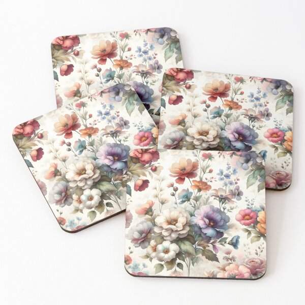 Artikelvorschau, Elegante Blumen: Eine Symphonie in Aquarell entworfen und verkauft von LikeAbleShop.