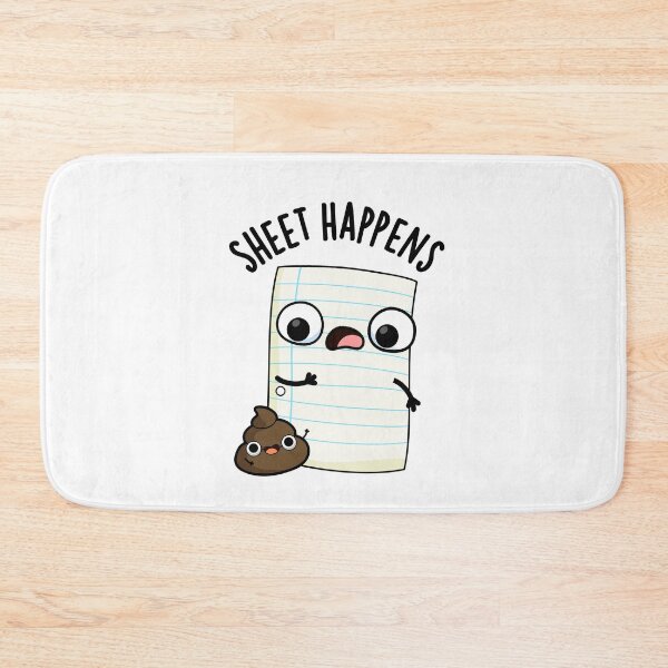 Item preview, Sheet Happens Funny Paper Puns designed and sold by punnybone.
