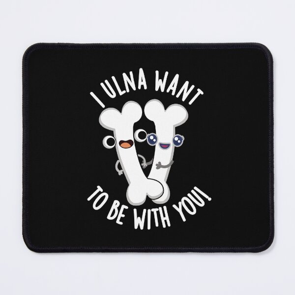 Item preview, I Ulna Want To Be With You Funny Bone Puns (Dark BG) designed and sold by punnybone.