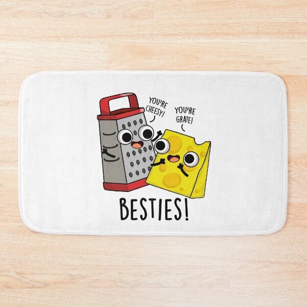 Item preview, Besties Funny Cheese Grater Puns designed and sold by punnybone.