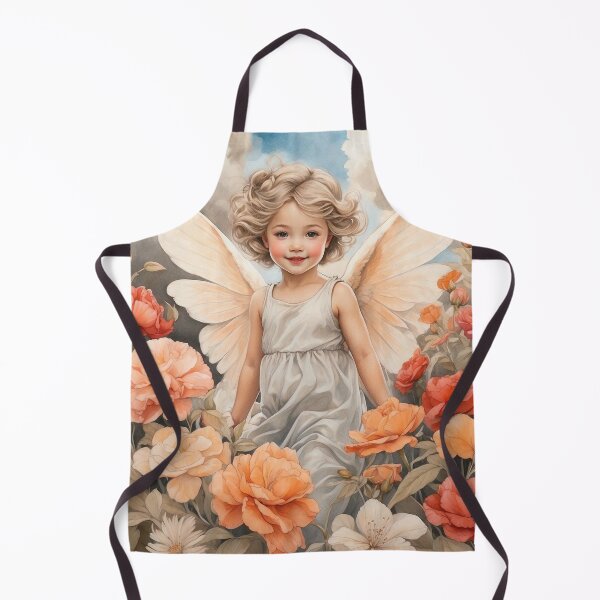 Item preview, Cherub Angel in a Garden Paradise - 17 designed and sold by nyathiwa.