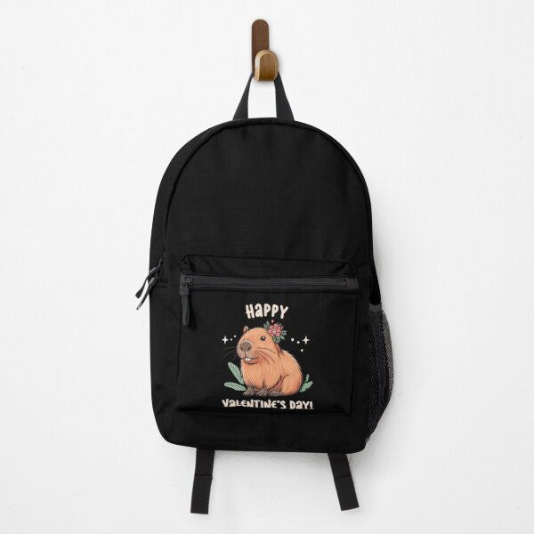 Item preview, Sending Capybara Love: Happy Valentines Day designed and sold by EmeraldeaArt.