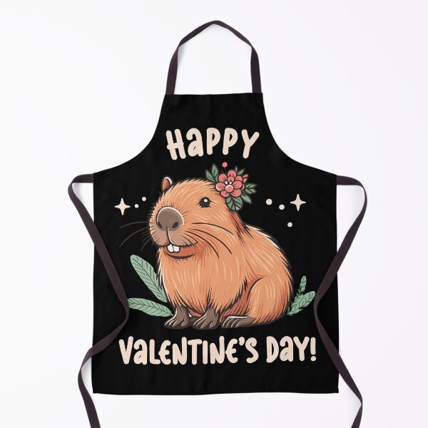 Item preview, Sending Capybara Love: Happy Valentines Day designed and sold by EmeraldeaArt.