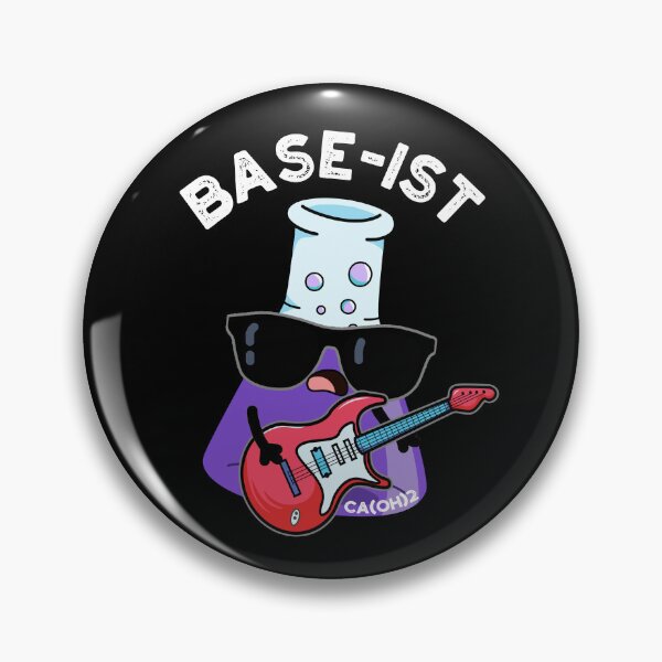 Aperçu de l'œuvre Jeux de mots drôles de chimie de base (Dark BG) créée et vendue par punnybone.