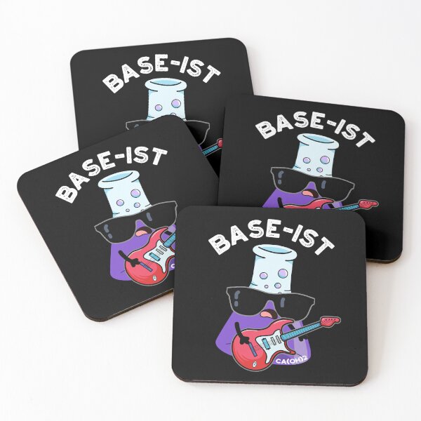 Item preview, Base-ist Funny Chemistry Puns (Dark BG) designed and sold by punnybone.