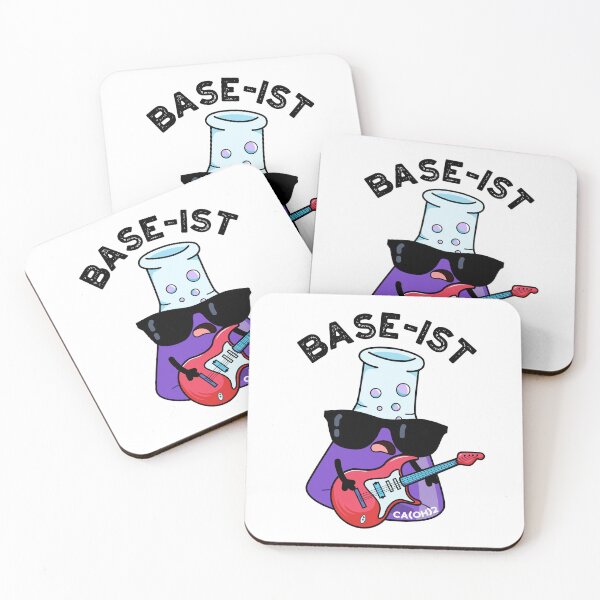 Item preview, Base-ist Funny Chemistry Puns  designed and sold by punnybone.
