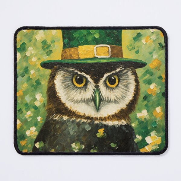 Item preview, Owl St Patricks Day designed and sold by CamilleNorris.