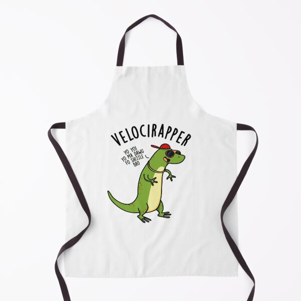 Item preview, Veloci-rapper Funny Dinosaur Puns designed and sold by punnybone.