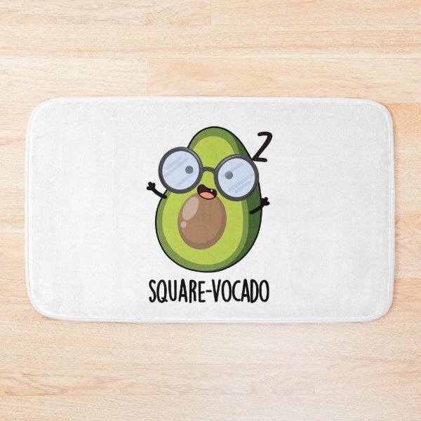 Item preview, Square-vocado Funny Avocado Puns  designed and sold by punnybone.