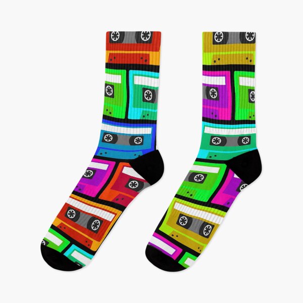 Item preview, Disco 1980's Flouro Mixtapes designed and sold by Sister Jo Bangles.