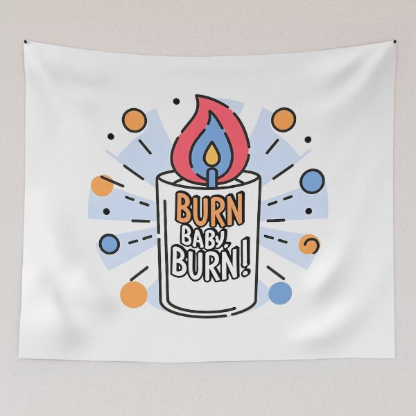 Item preview, Candle: Burn baby, burn! designed and sold by Dungeon-Depot.