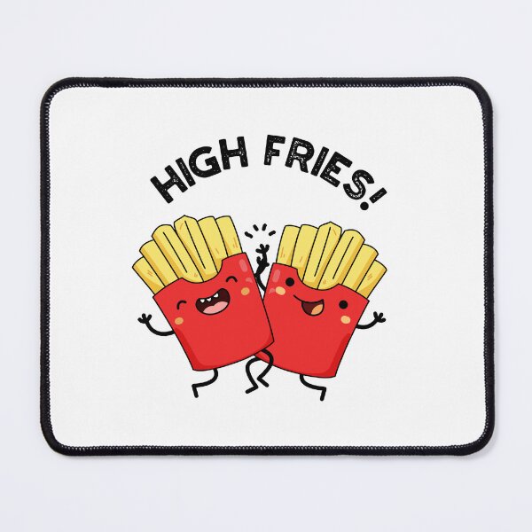 Item preview, High Fries Funny Friend Puns designed and sold by punnybone.