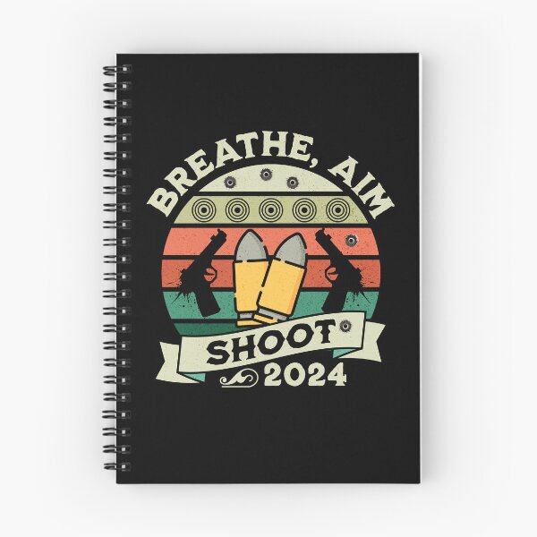 Item preview, pistol shooting, shooting range retro guns and firearms, gun lover gift, shooting,  designed and sold by Dahlann.