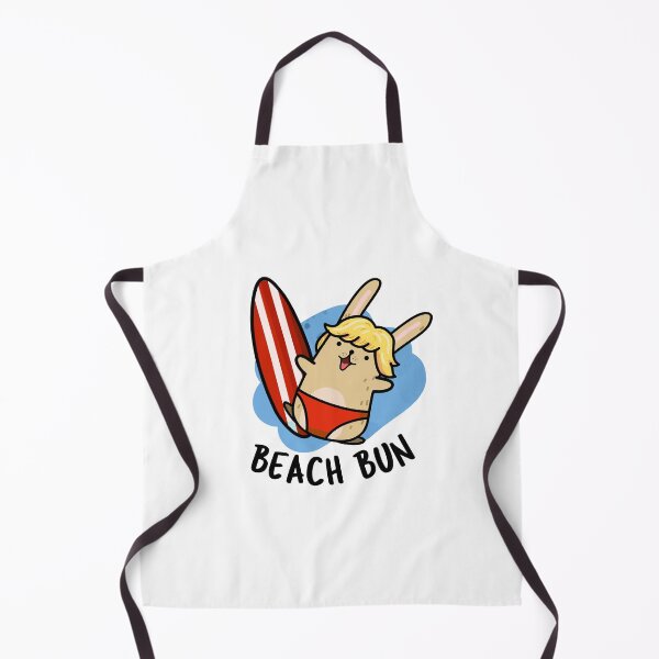 Item preview, Beach Bun Funny Bunny Puns designed and sold by punnybone.