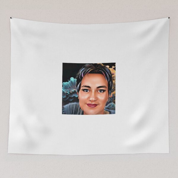 Item preview, lady with colorful background designed and sold by ForwardMove.