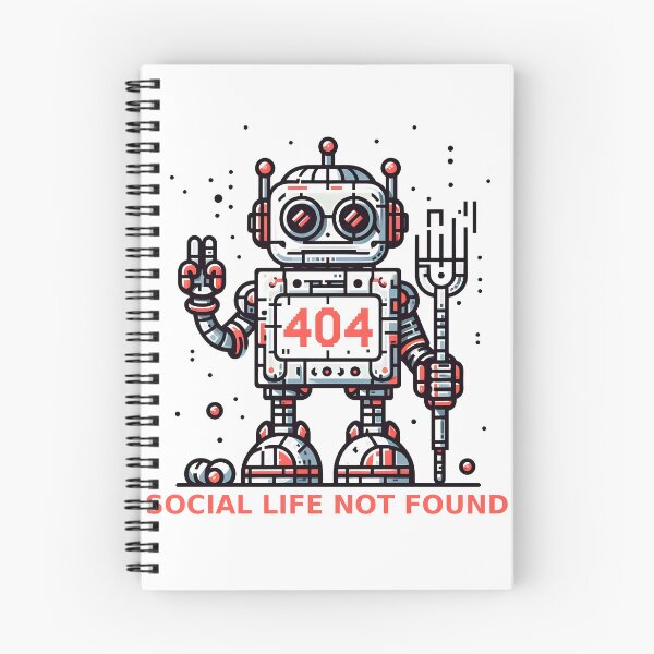 Item preview, 404: Social Life Not Found designed and sold by Dungeon-Depot.