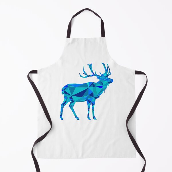 Item preview, Blue Geometric Elk designed and sold by Esskay Designs.