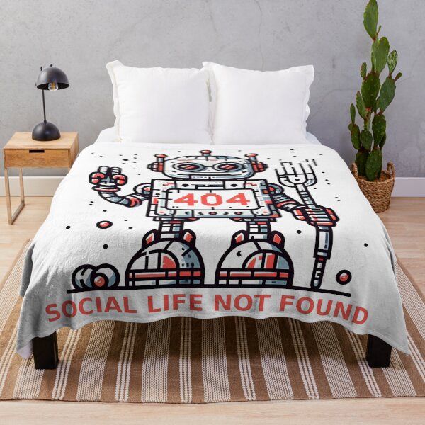 Item preview, 404: Social Life Not Found designed and sold by Dungeon-Depot.
