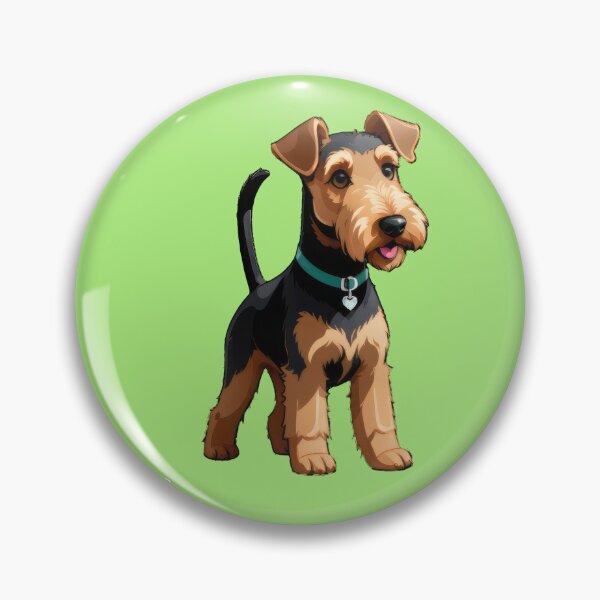 Item preview, Pretty Airedale Terrier designed and sold by Bilisik.