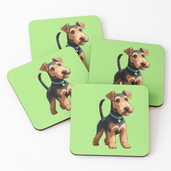 Item preview, Pretty Airedale Terrier designed and sold by Bilisik.