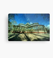 Lámina metálica Palacio de Cristal de Madrid