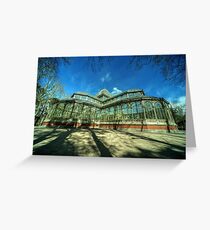 Tarjeta de felicitación Palacio de Cristal de Madrid