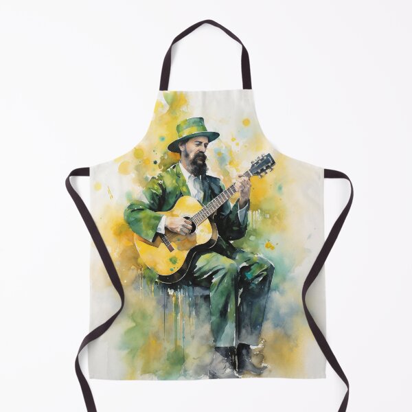 Item preview, Saint Patrick Playing Guitar designed and sold by CamilleNorris.