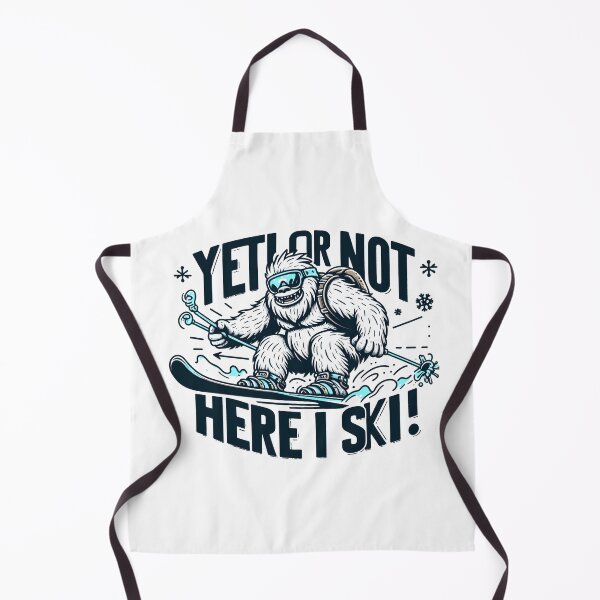 Item preview, Skiing Yeti: Yeti or not, here I ski! designed and sold by Dungeon-Depot.