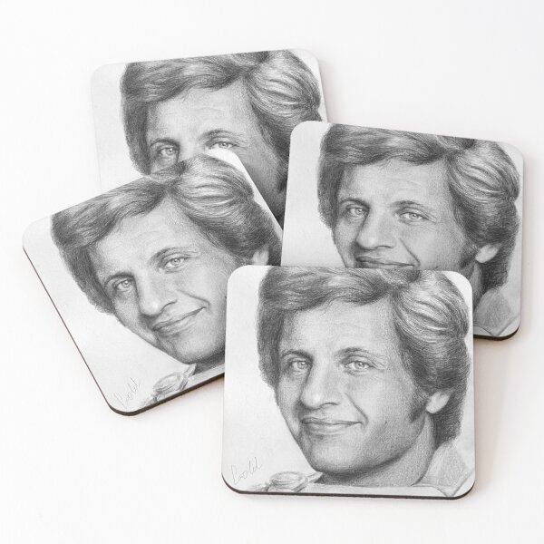 Item preview, Joe Dassin portrait designed and sold by GoldsteinART.
