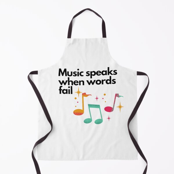 Item preview, Music speaks when words fail designed and sold by DaringDesigns19.