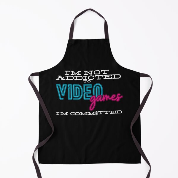 Item preview, I am not addicted to Video Games I am Commited designed and sold by The Art of Kkatarynka.