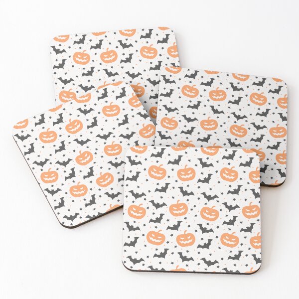 Item preview, bats and pumpkins designed and sold by dottiedigitals.